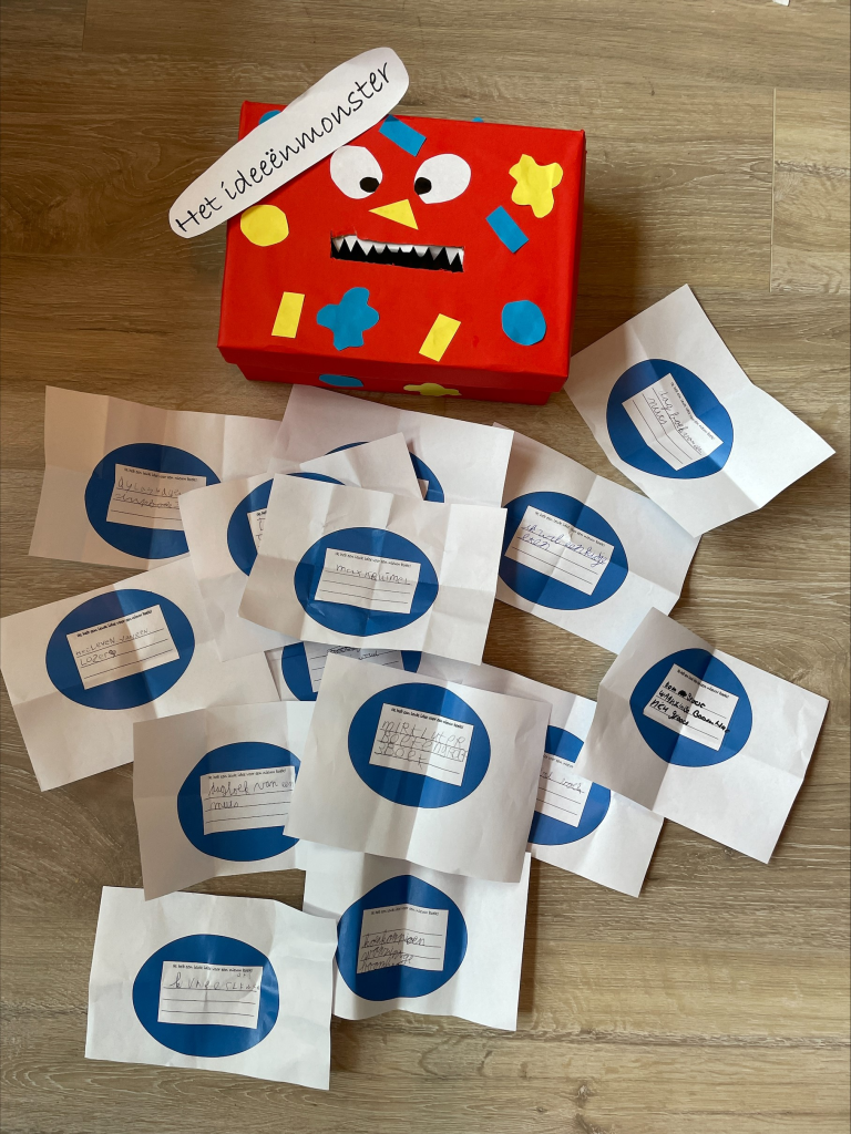 Het ideeënmonster schoolbibliotheek. Het ideeënmonster schoolbibliotheek.